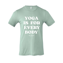 Yoga Is For Every Body Shirt - Pale Green