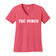 The Perch V Neck - Coral