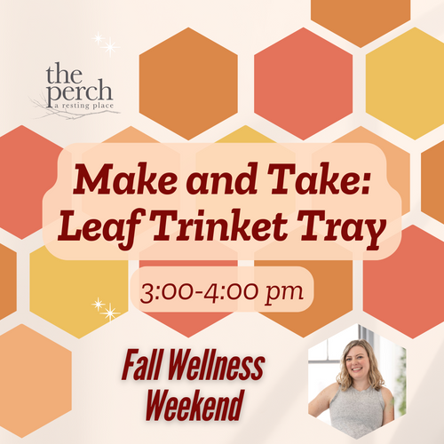 Make and Take: Leaf Trinket Tray
