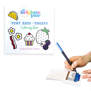 Tiny Eats and Treats Mini Coloring Book