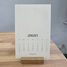Watercolor 2027 Calendar Kit
