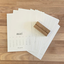 Watercolor 2026 - 2027 Academic Calendar Kit