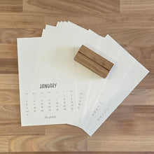 Watercolor 2027 Calendar Kit