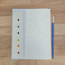 Greeting Card Painting Kit - Sunshine