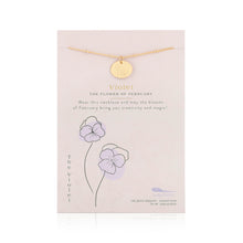 Birth Flower Necklace