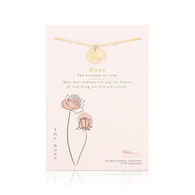 Birth Flower Necklace