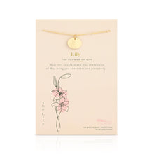 Birth Flower Necklace