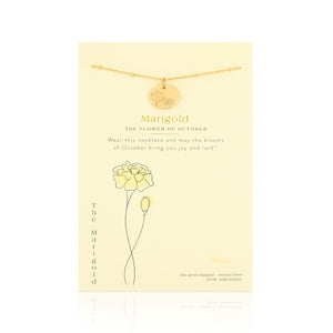 Birth Flower Necklace