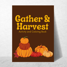 Gather & Harvest Coloring and Activity Book