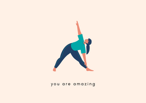 Yoga Amazing Card