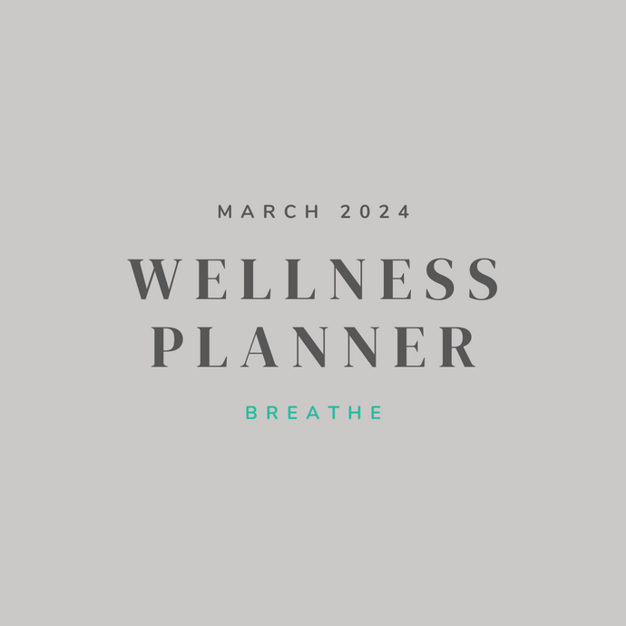 March Wellness Planner