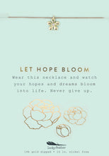 Let Hope Bloom Necklace