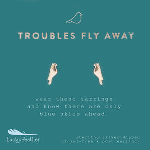 Troubles Fly Away Earrings