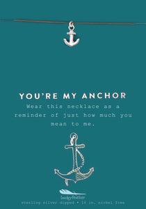 You're My Anchor Necklace