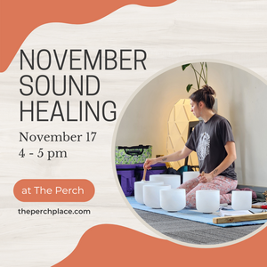 November Sound Healing with Shawna