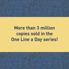 One Line a Day Journal - Denim
