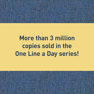One Line a Day Journal - Denim