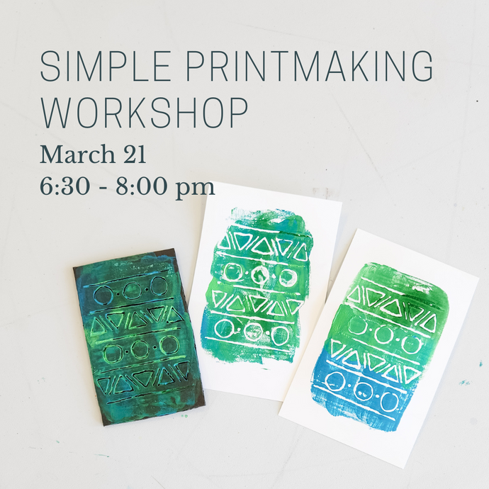 Simple Printmaking Workshop