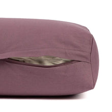 Rectangular Yoga Bolster - Dusty Purple