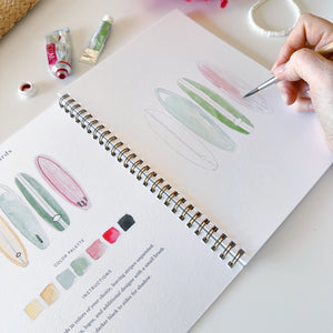 Tropical Watercolor Workbook