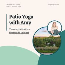 Patio Yoga with Amy