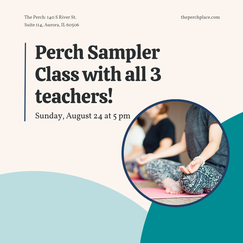 Perch Sampler Yoga Class
