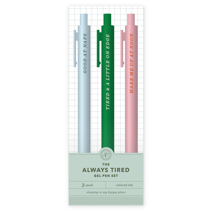 Always Tired Pen Set