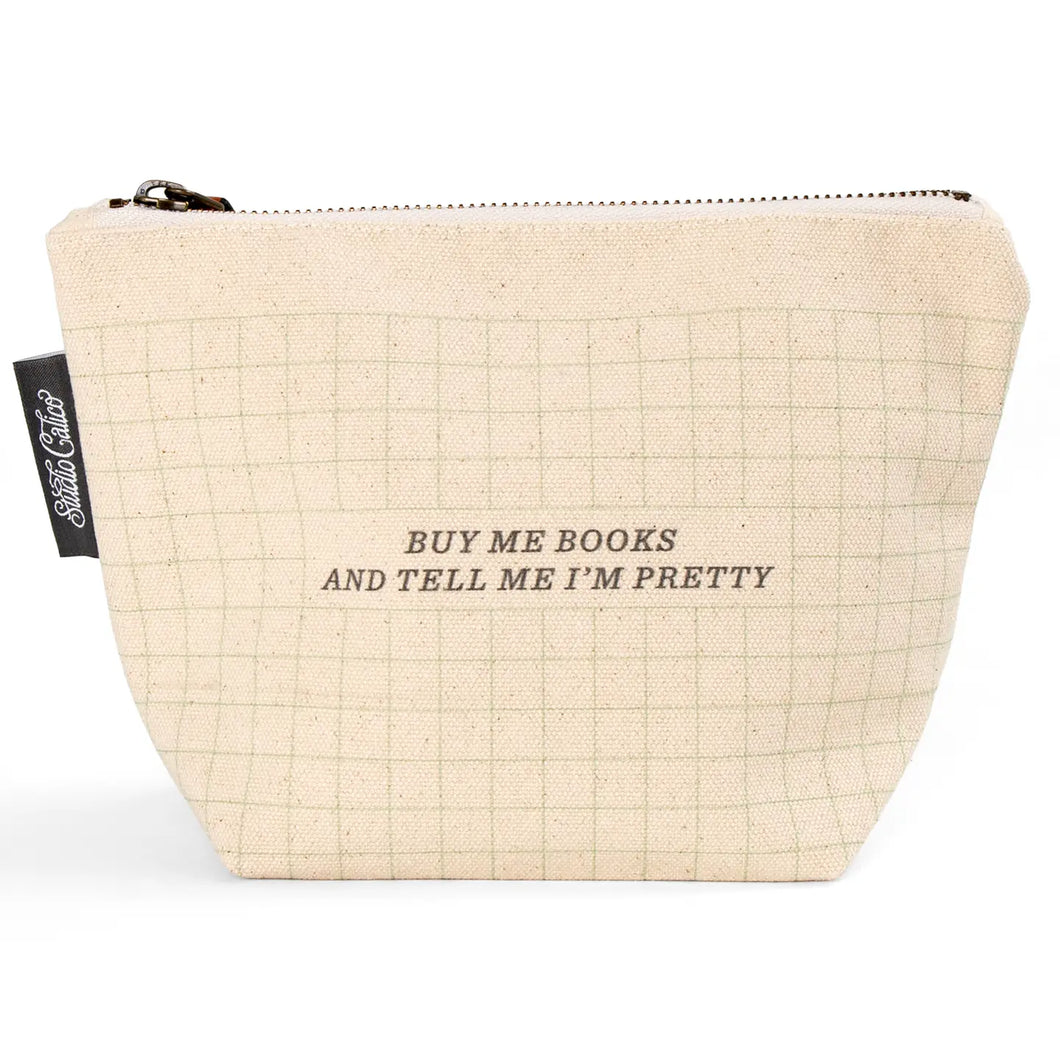 Buy Me Books Zipper Pouch