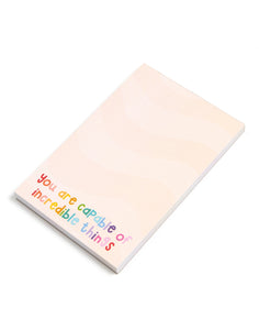 You Are Capable Notepad