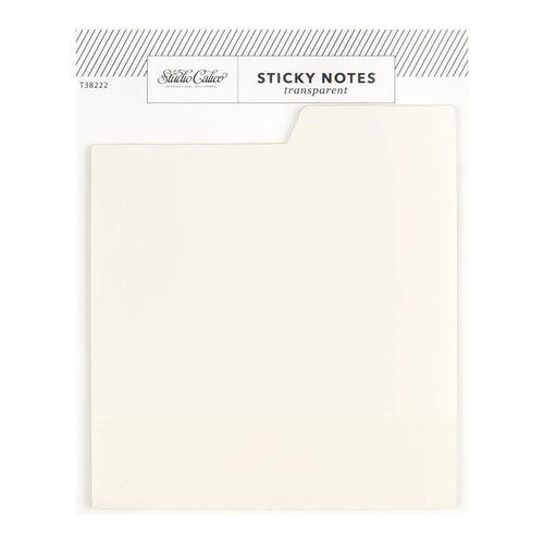 Transparent Sticky Notes - Clear