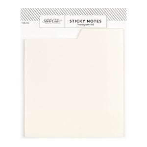 Transparent Sticky Notes - Clear