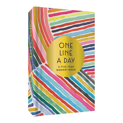 One Line a Day Journal - Rainbow