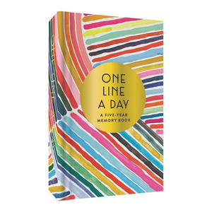 One Line a Day Journal - Rainbow