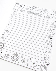 Fall and Holiday Coloring Book