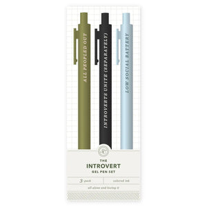 Introvert Pen Set