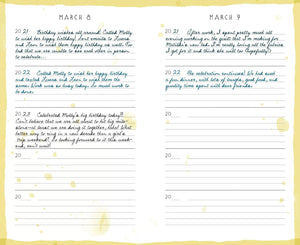 One Line a Day Journal - Rainbow