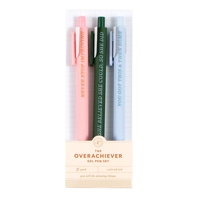 Overachiever Pen Set