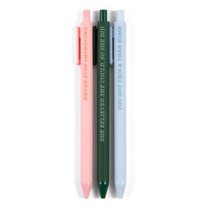Overachiever Pen Set