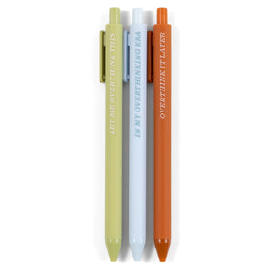 Overthinker Pen Set