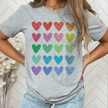 Rainbow Hearts Tee