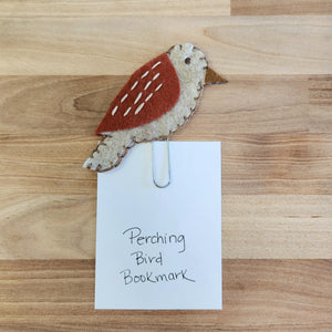Felt Bird Bookmark