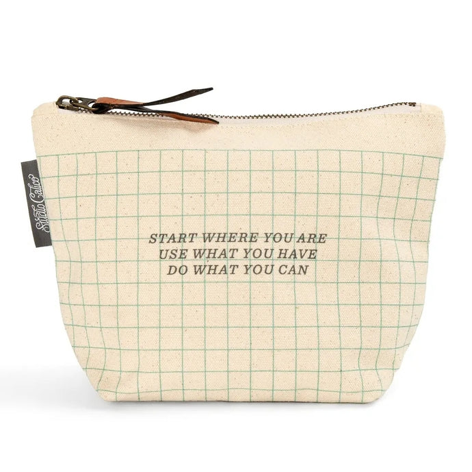 Do What You Can Zipper Pouch