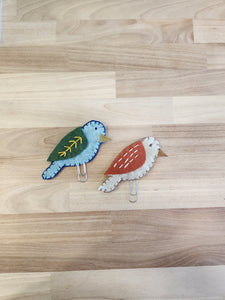Felt Bird Bookmark