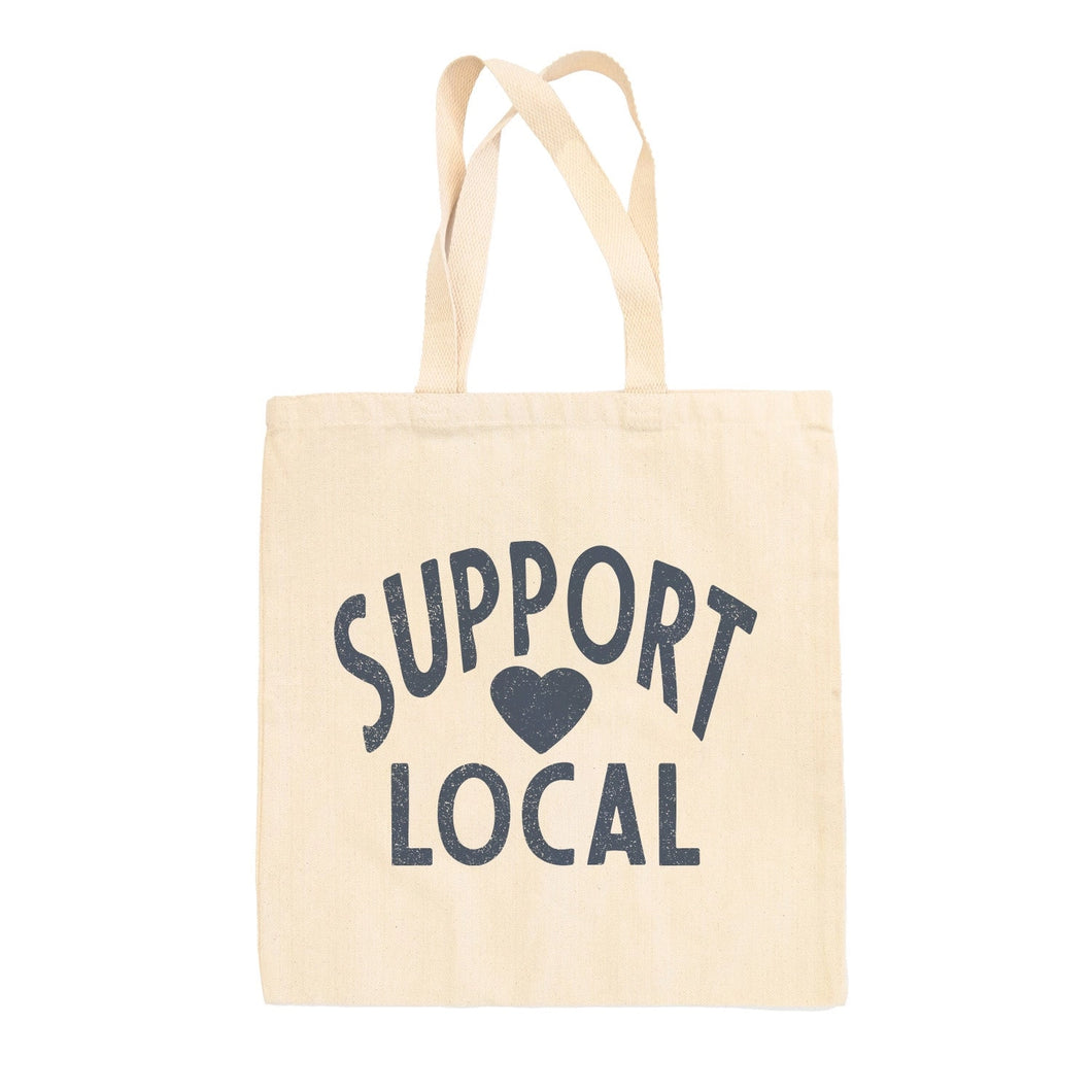 Support Local Canvas Tote