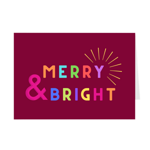 Merry & Bright Card
